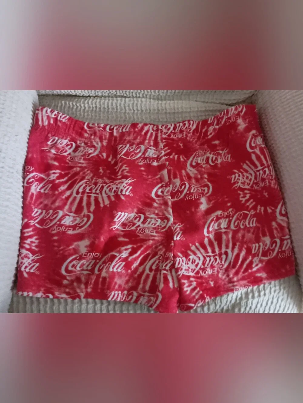 Coca Cola Red and White Women’s Three-Piece Pajama Set